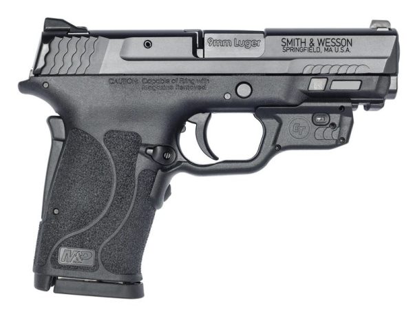 Smith and Wesson M&P9 Shield EZ With Crimson Trace Laserguard For Sale