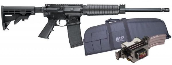 Smith & Wesson M&P 15 Sport II Optic Ready Promo Kit w/ Case and Mag Charger For Sale